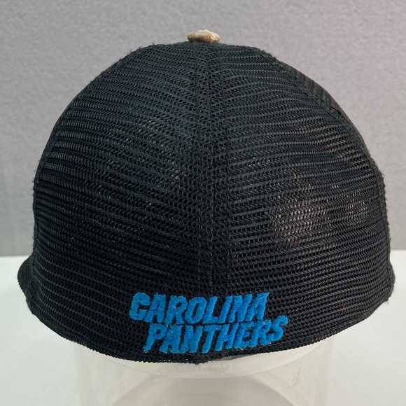 Forty Seven Camo Carolina Panthers NFL Compass Closer Ball Cap Baseball Hat M-L - Picture 3 of 8